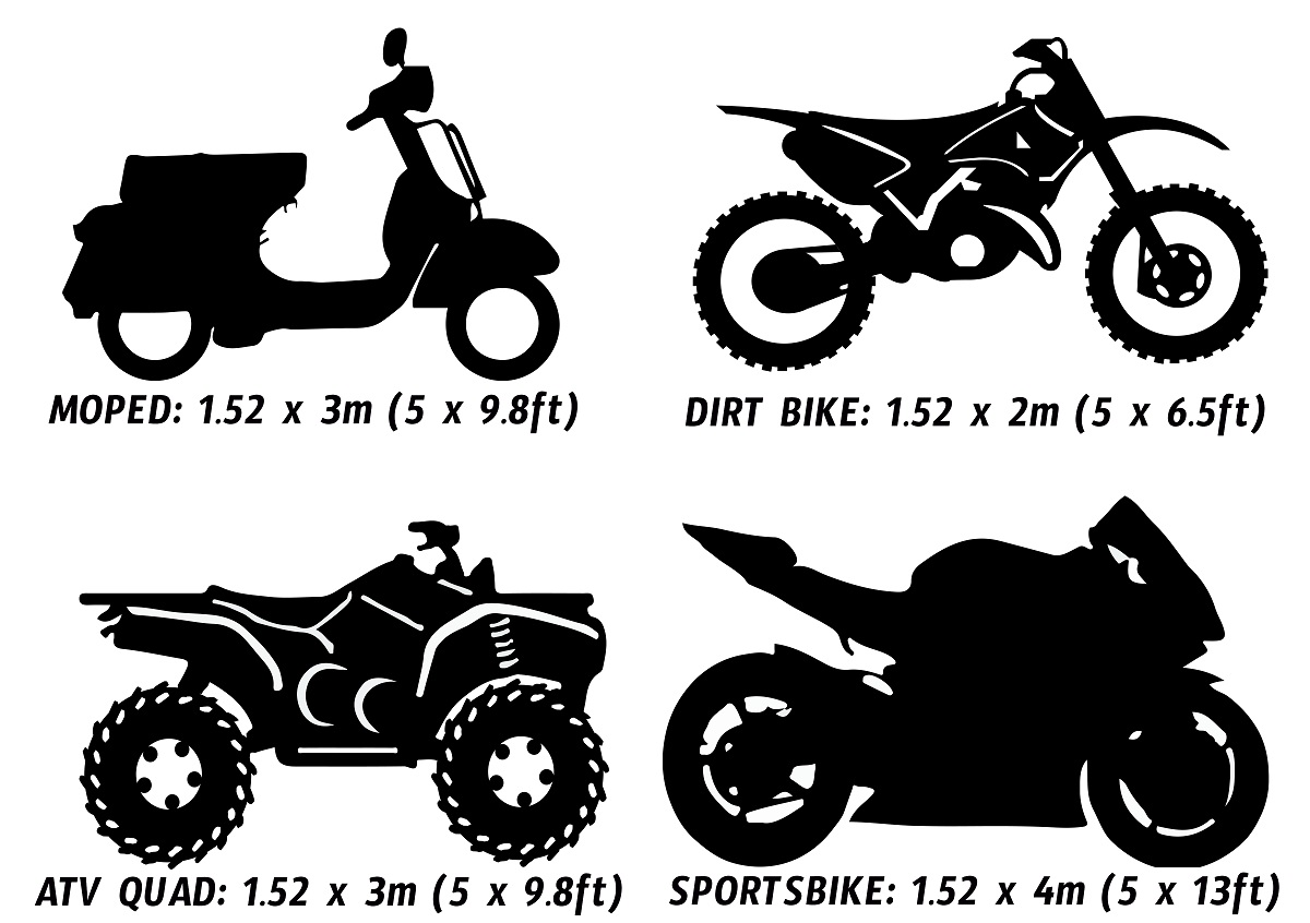 Motorcycle Bike Size Chart